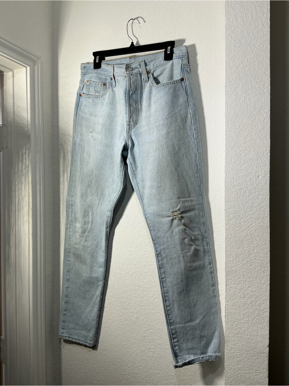 Levi's Light Blue Straight Leg Women's Jeans